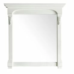 James Martin Vanities 39-3/8 in. Mirror in Bright White