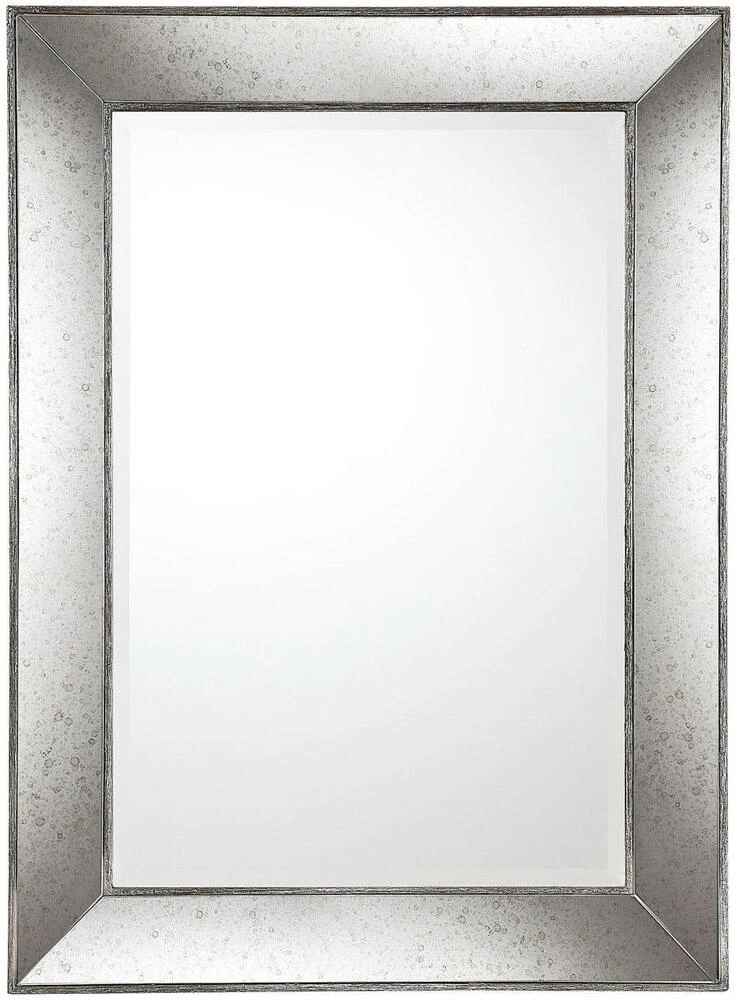Capital Lighting 45-2/5 x 33-1/5 in. Decorative Mirror in Aged Silver 1 Capital Lighting 45-2/5 x 33-1/5 in. Decorative Mirror in Aged Silver