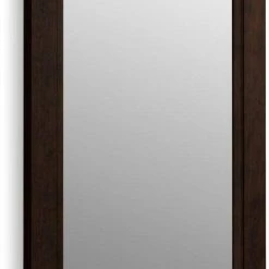 KOHLER Damask® Framed Mirror in Claret Suede