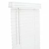 Lotus & Windoware, Inc. 24 x 42 in. Faux Wood Cordless Blind in White