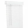 Lotus & Windoware, Inc. 60 x 60 in. Faux Wood Cordless Blind in White