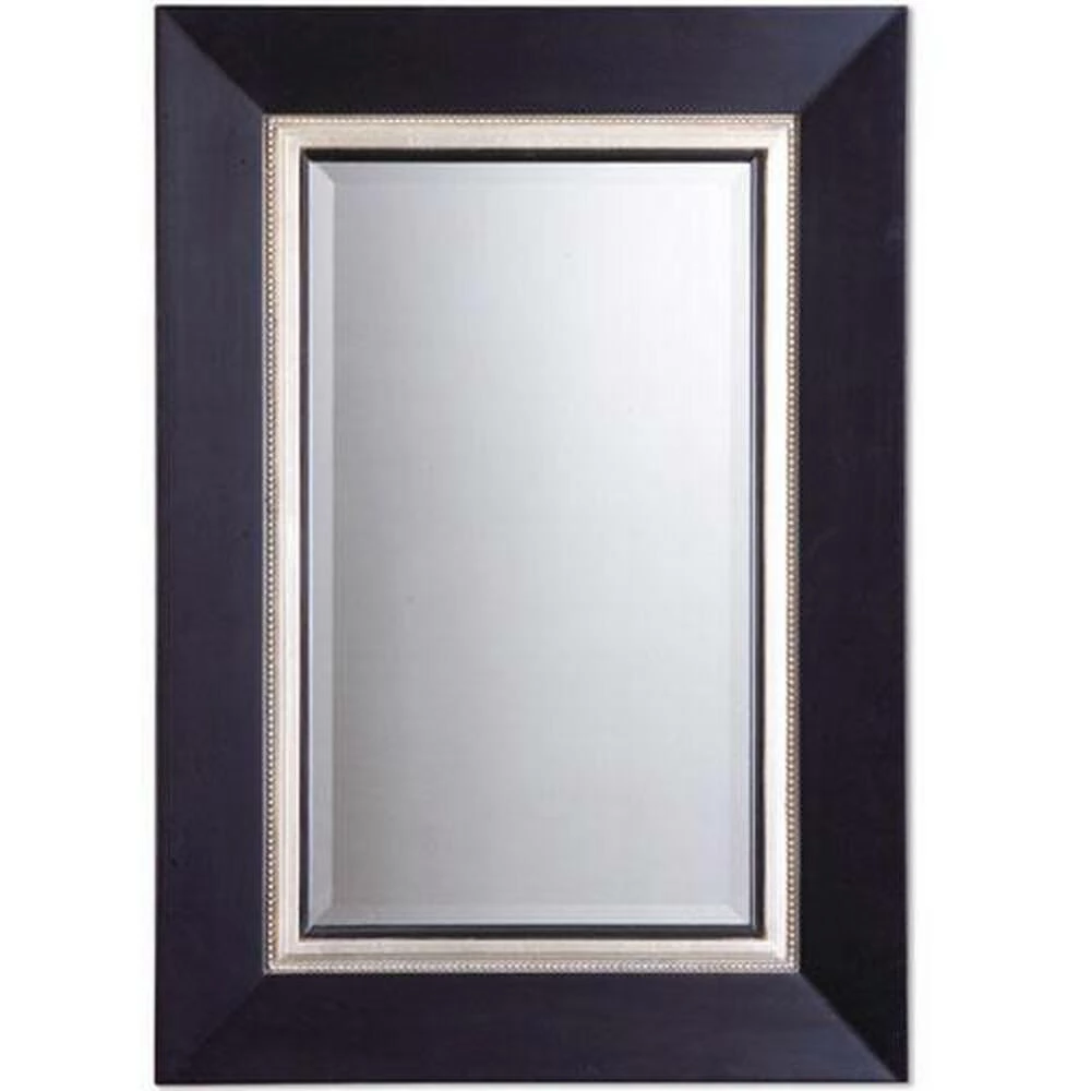 Uttermost Company Whitmore 39-7/8 x 29-7/8 in. Vanity Mirror in Matte Black 1 Uttermost Company Whitmore 39-7/8 x 29-7/8 in. Vanity Mirror in Matte Black