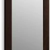 KOHLER Poplin® Framed Mirror in Claret Suede
