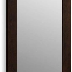 KOHLER Poplin® Framed Mirror in Claret Suede