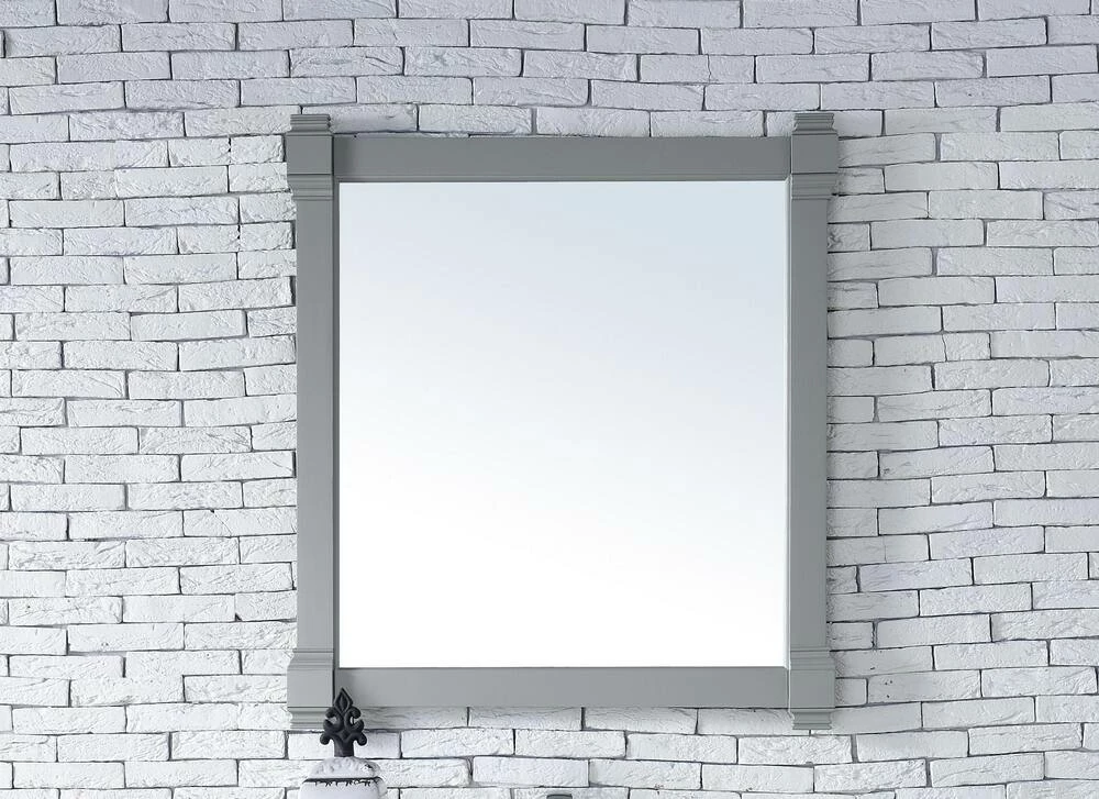 James Martin Vanities Brittany 35 in. Mirror, Urban Gray 1 James Martin Vanities Brittany 35 in. Mirror, Urban Gray