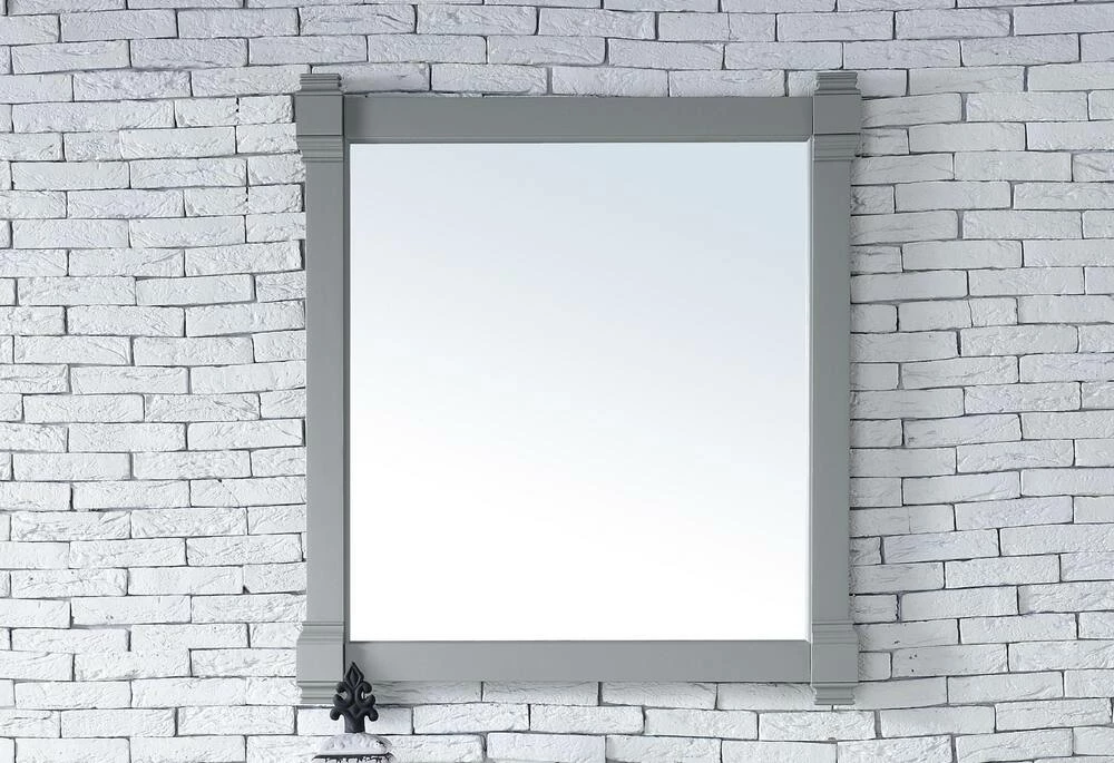 James Martin Vanities Brittany 35 in. Mirror, Urban Gray 2 James Martin Vanities Brittany 35 in. Mirror, Urban Gray - Image 2
