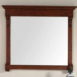 James Martin Vanities Brookfield 47.25 in. Mirror, Warm Cherry