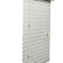 29 x 64 in. 2 in. Faux Wood Blind in White