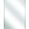 Bradley Corporation BradEx® Framed Bathroom Mirror in Satin Stainless Steel
