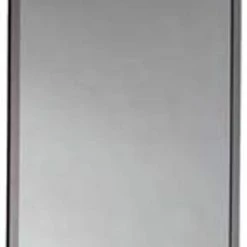Bobrick 30 x 18 in. Stainless Steel Channel Frame Glass Mirror