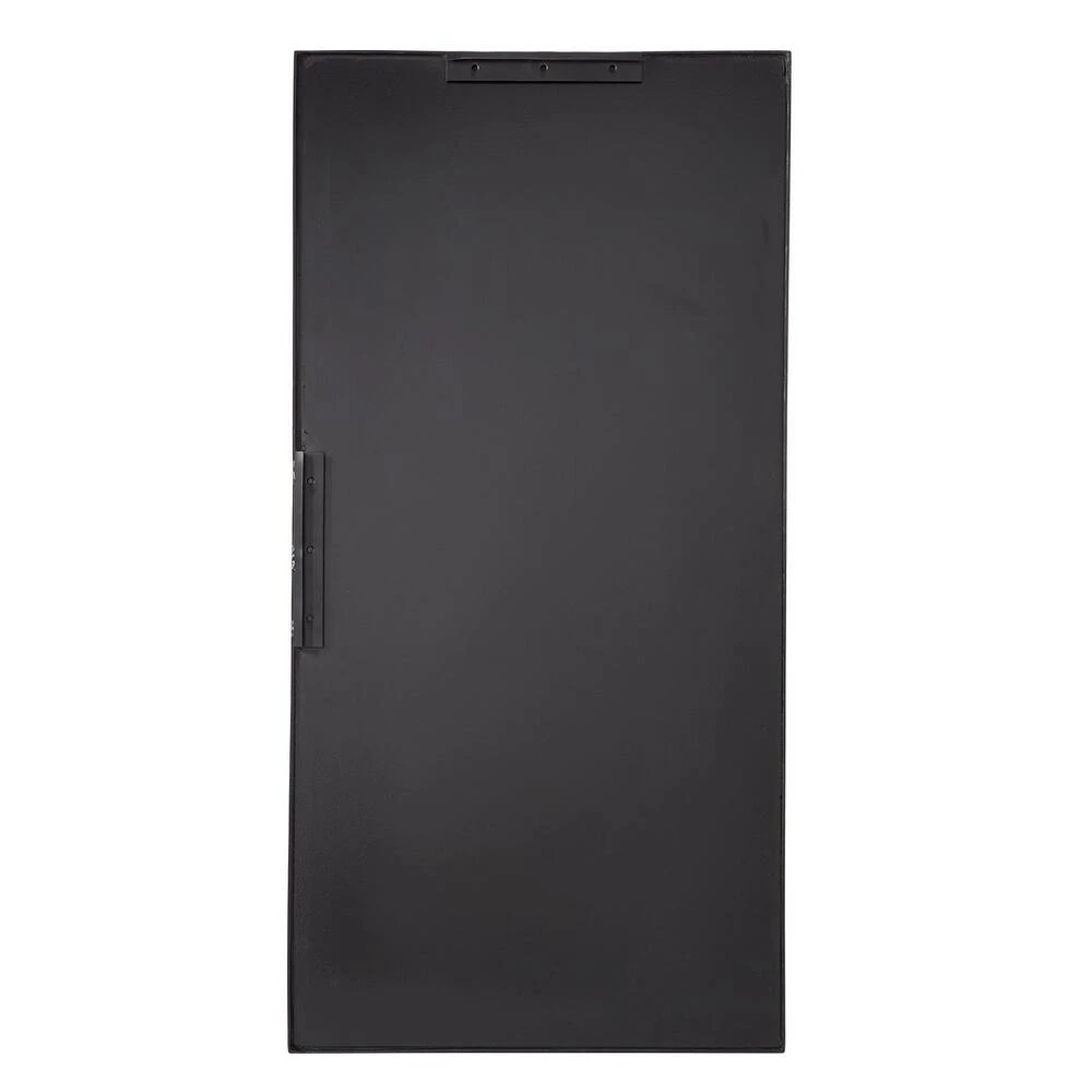 Signature Hardware Austi 18 x 36 x 1 in. Rectangular Decorative Vanity Mirror in Black Powder Coat with Gold Lining 2 Signature Hardware Austi 18 x 36 x 1 in. Rectangular Decorative Vanity Mirror in Black Powder Coat with Gold Lining - Image 2