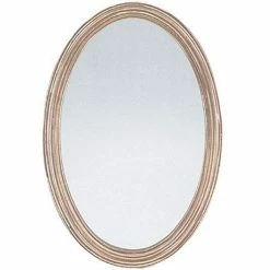 Uttermost Company 31 x 21 in. Oval Mirror in Silver