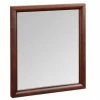 Signature Hardware Talyn 30 in. Rectangular Vanity Mirror in Light Walnut