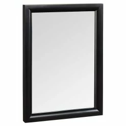 Signature Hardware Talyn 24 in. Rectangular Vanity Mirror in Black -Lotus & Windoware, Inc. Shop Query 1205