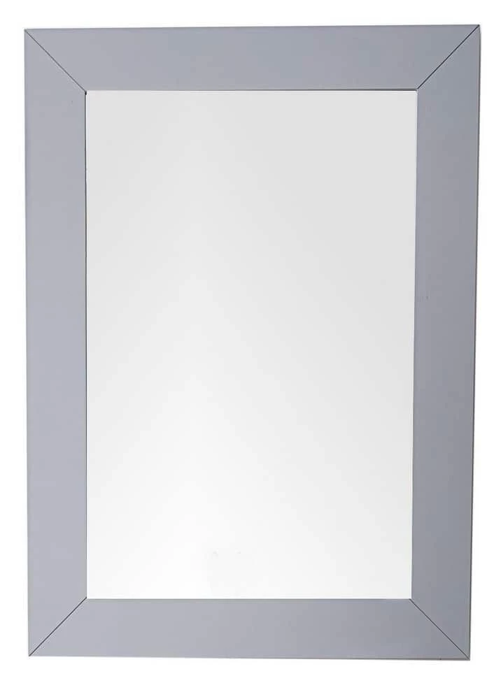 James Martin Vanities Weston 29 in. Rectangular Mirror, Silver Gray 1 James Martin Vanities Weston 29 in. Rectangular Mirror, Silver Gray