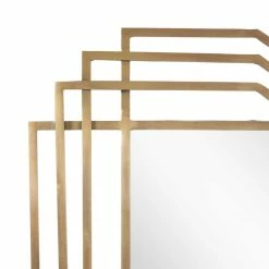 Signature Hardware Solandra 29-3/4 x 39-5/8 x 1 in. Rectangular Decorative Vanity Mirror in Antique Brass 9 Signature Hardware Solandra 29-3/4 x 39-5/8 x 1 in. Rectangular Decorative Vanity Mirror in Antique Brass -Lotus & Windoware, Inc. Shop Query 1233