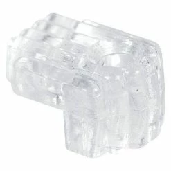 Prime-Line 1/4 in. Mirror Clip in Clear 50 Pack