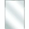 Bradley Corporation BradEx® 36 x 18 in. Channel Frame Mirror