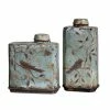 Uttermost Company 8 x 16 x 5 in. Freya Container (Set of 2)