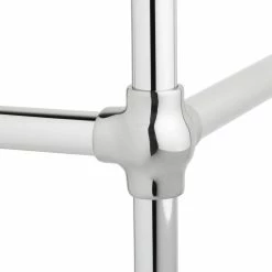 Signature Hardware Brass Console Sink Stand in Chrome