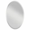 Feiss Infinity 36 in. Oval Mirror in Clear