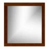 Strasser Woodenworks 32 in. Rectangle Mirror in Chocolate Cherry