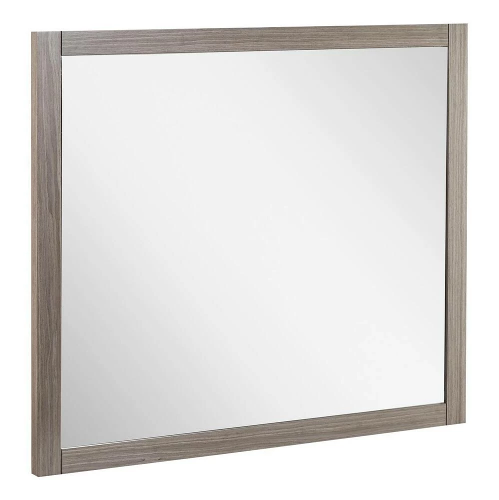 Signature Hardware Fallbrook 34 in. Rectangular Vanity Mirror in Ash Brown 3 Signature Hardware Fallbrook 34 in. Rectangular Vanity Mirror in Ash Brown - Image 3