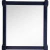 James Martin Vanities Brittany 35 in. Mirror, Victory Blue