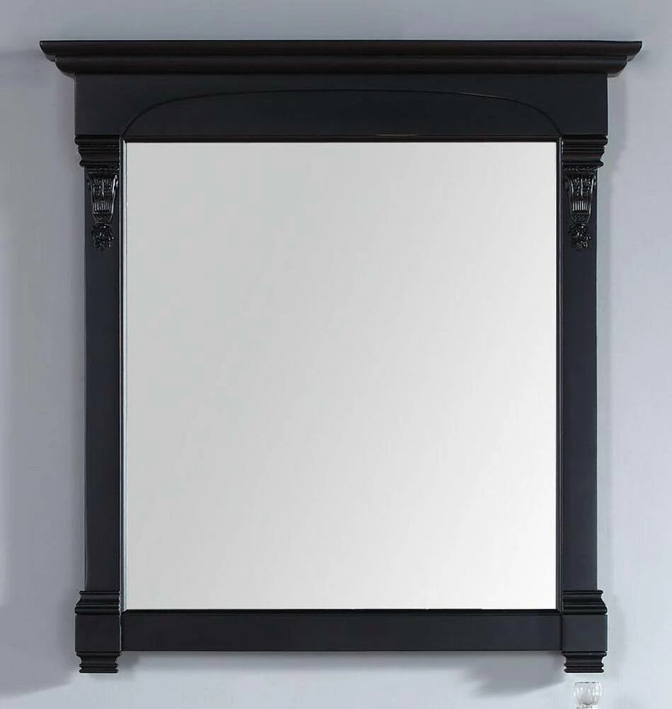 James Martin Vanities Brookfield 39.5 in. Mirror, Antique Black 1 James Martin Vanities Brookfield 39.5 in. Mirror, Antique Black