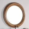James Martin Vanities Malibu 40 in. Mirror, Honey Adler