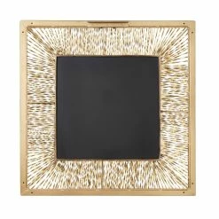 Signature Hardware Emsdale 30 x 30 x 1/2 in. Square Decorative Vanity Mirror in Gold Leaf 7 Signature Hardware Emsdale 30 x 30 x 1/2 in. Square Decorative Vanity Mirror in Gold Leaf -Lotus & Windoware, Inc. Shop Query 1494