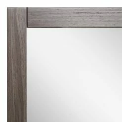 Signature Hardware Fallbrook 34 in. Rectangular Vanity Mirror in Ash Brown -Lotus & Windoware, Inc. Shop Query 1524