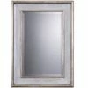 Uttermost Company Ogden 37 in. Wood Frame Mirror in Blue