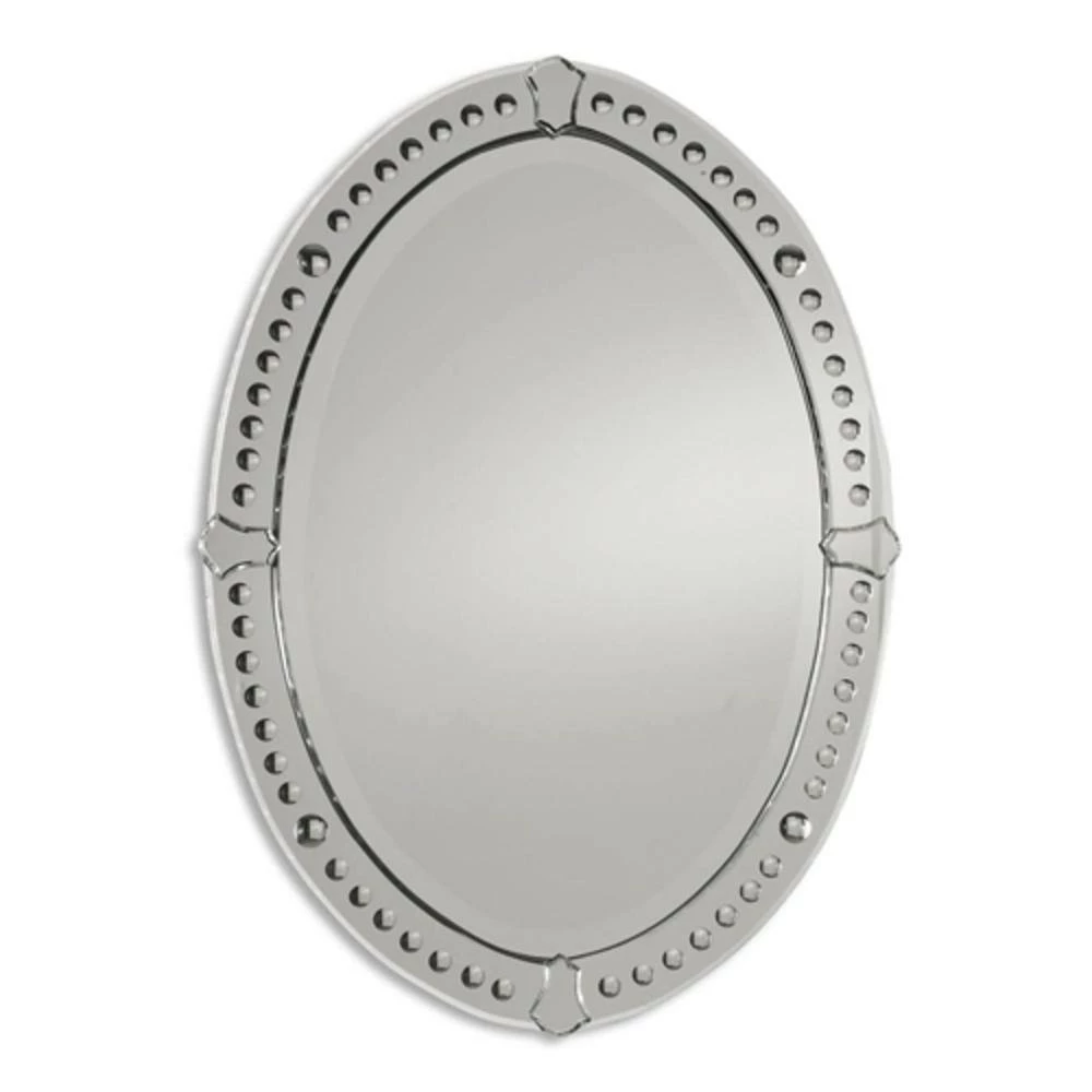Uttermost Company Graziano 34 in. Oval Mirror 1 Uttermost Company Graziano 34 in. Oval Mirror
