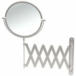 Gatco 15-1/2 in. Wall Mirror in Satin Nickel