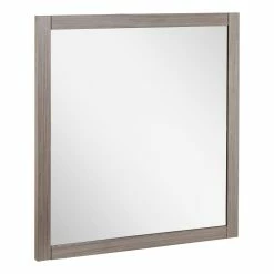 Signature Hardware Fallbrook 22-1/8 in. Rectangular Vanity Mirror in Ash Brown 6 Signature Hardware Fallbrook 22-1/8 in. Rectangular Vanity Mirror in Ash Brown -Lotus & Windoware, Inc. Shop Query 1578