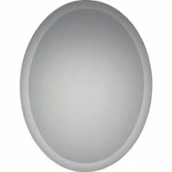Quoizel Reflections 28 x 22 in. Frame Oval Mirror