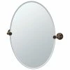 Gatco Oval Mirror in Oil Rubbed Bronze