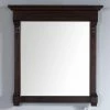 James Martin Vanities Brookfield 39.5 in. Mirror, Burnished Mahogany
