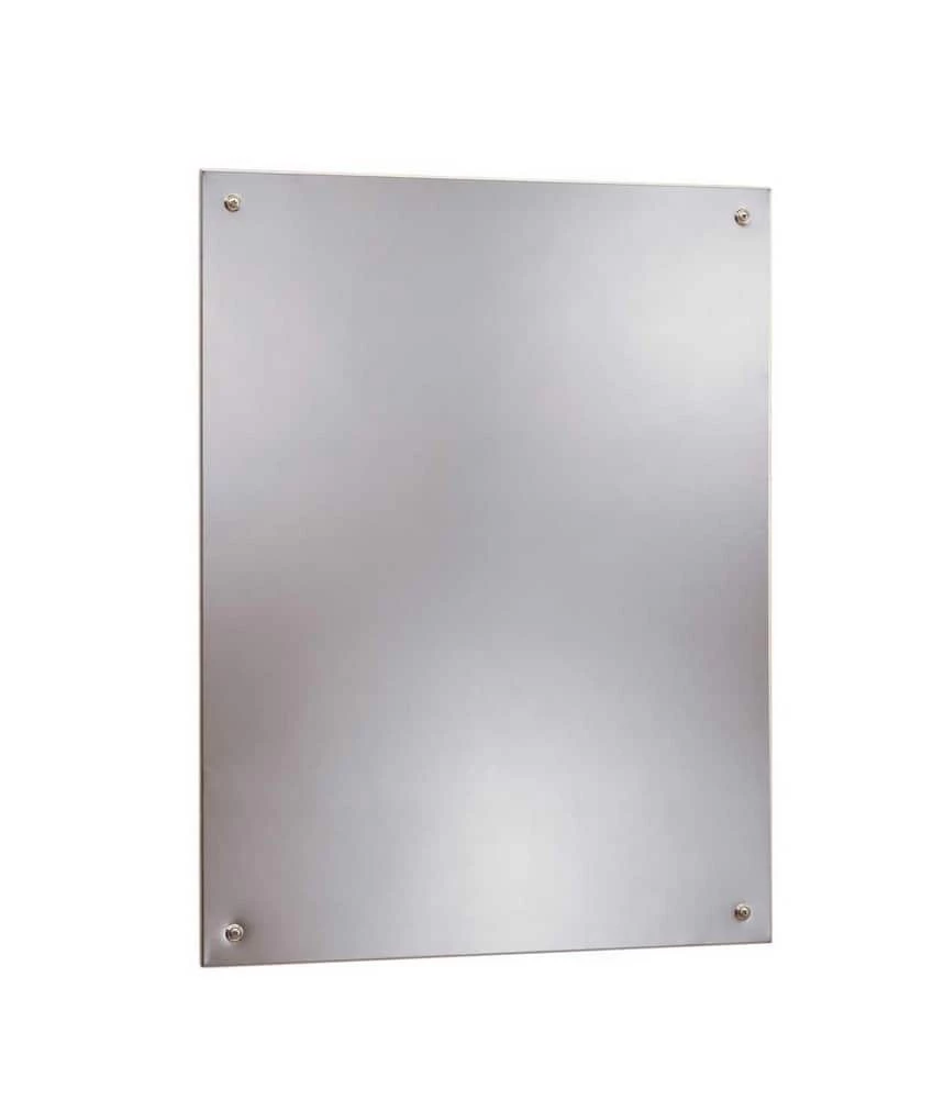 Bobrick 36 x 23-1/2 in. Frameless Mirror 1 Bobrick 36 x 23-1/2 in. Frameless Mirror