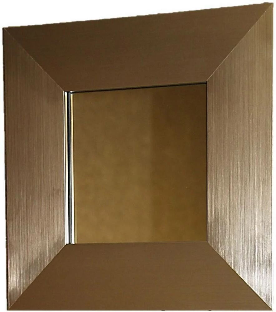 Venture Circle Kensington Three 36 x 24 in. Frame Beveled Mirror with Vandal Resistant Hardware in Satin Nickel 1 Venture Circle Kensington Three 36 x 24 in. Frame Beveled Mirror with Vandal Resistant Hardware in Satin Nickel