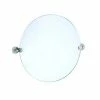Gatco Latitude 2 Round Mirror in Satin Nickel