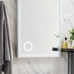 James Martin Vanities 23-5/8 in. Rectangular LED Mirror in Glossy White 9 James Martin Vanities 23-5/8 in. Rectangular LED Mirror in Glossy White -Lotus & Windoware, Inc. Shop Query 1622