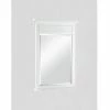 Fairmont Designs Framingham 34 in. Rectangle Mirror in Polar White