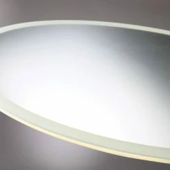 Eurofase 23-1/2 x 35-1/2 in. Frameless Oval Mirror with LED -Lotus & Windoware, Inc. Shop Query 1640
