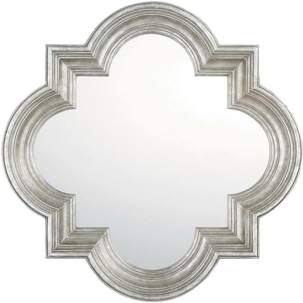 Capital Lighting 34 in. Decorative Mirror in Antique Silver 1 Capital Lighting 34 in. Decorative Mirror in Antique Silver