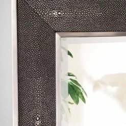 James Martin Vanities Element 28 in. Mirror, Silver with Charcoal -Lotus & Windoware, Inc. Shop Query 1682