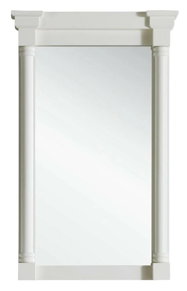 James Martin Vanities 27 in. Mirror in Bright White 1 James Martin Vanities 27 in. Mirror in Bright White