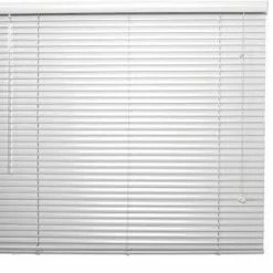 Lotus & Windoware, Inc. 36 x 108 in. 1 in. Aluminum Mini Blind in White