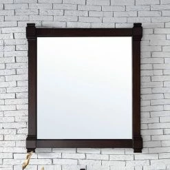 James Martin Vanities Brittany 35 in. Mirror, Burnished Mahogany